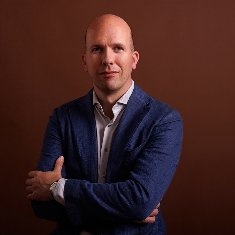Zakelijke portretfoto laten maken in de fotostudio in Nieuwkoop