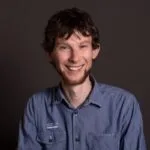 LinkedIn portret van een man in de fotostudio