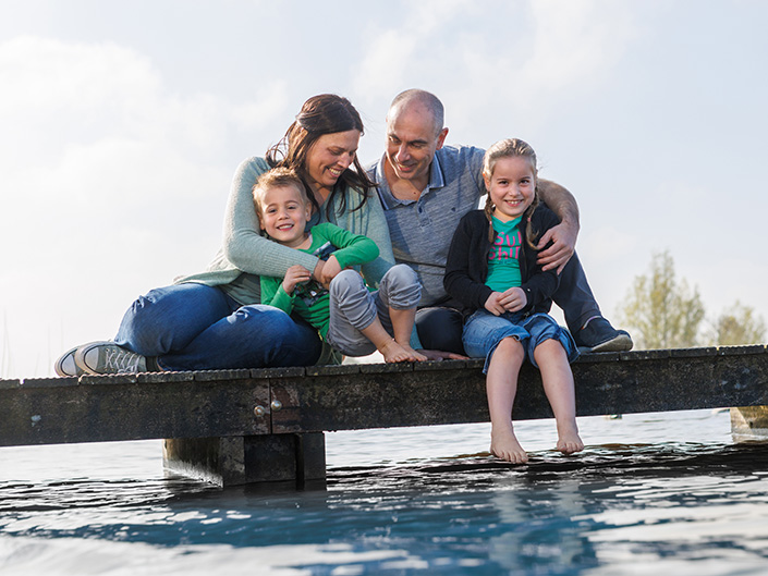 gezinsfotoshoot in Nieuwkoop, Strandje Zomer