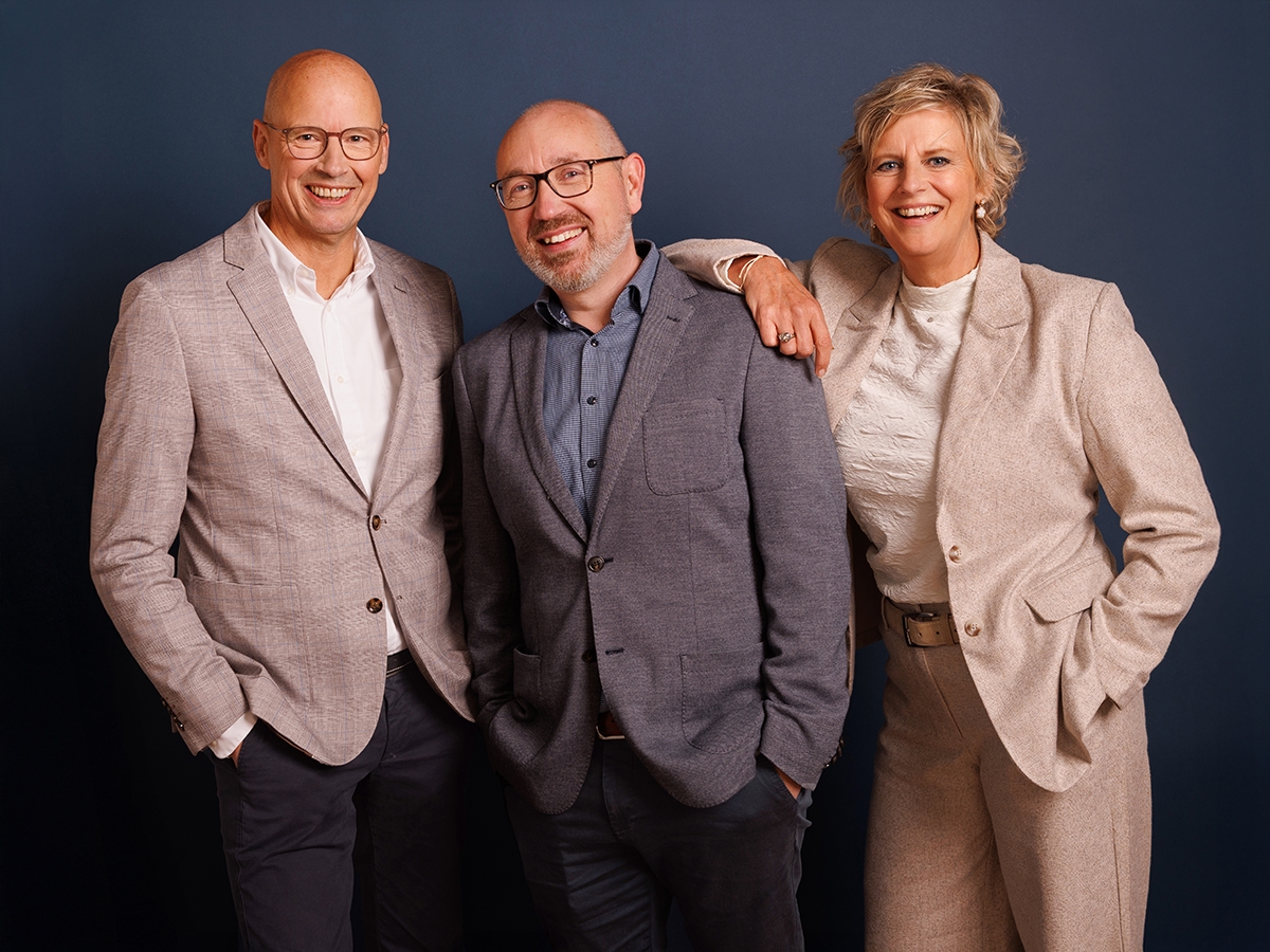 professionele portretfoto in de fotostudio